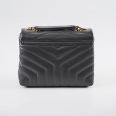 Saint Laurent Small Lou Lou GHW Storm