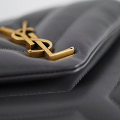Saint Laurent Small Lou Lou GHW Storm