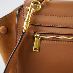 Celine Medium Trapeze Bag Tan