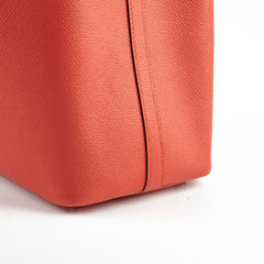 Hermes Picotin 18 Lock Bag Epsom Red with Multi Colour Handle C stamp