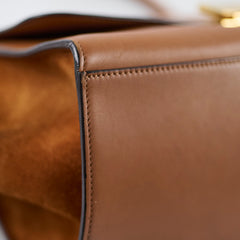 Celine Medium Trapeze Bag Tan