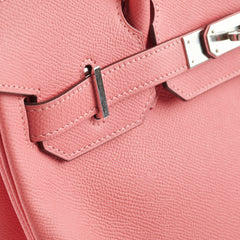 Hermes Birkin 30 Rose lipstick X Stamp