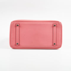 Hermes Birkin 30 Rose lipstick X Stamp
