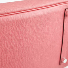 Hermes Birkin 30 Rose lipstick X Stamp