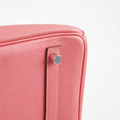 Hermes Birkin 30 Rose lipstick X Stamp