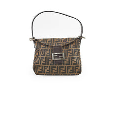 Fendi Zucca Canvas Mamma Forever Shoulder Bag