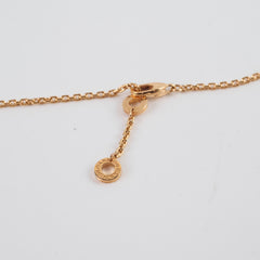 Bvlgari Serpenti Viper Necklace Diamonds Onyx Pink Gold