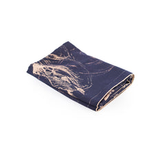 Hermes Pirouette Au Galop Cashmere Scarf Navy 140