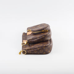 Louis Vuitton Multi Pochette Monogram Khaki Microchip
