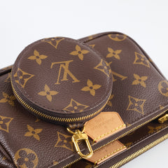 Louis Vuitton Multi Pochette Monogram Khaki Microchip