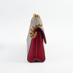Louis Vuitton Victorie Chain Bag Monogram/Red