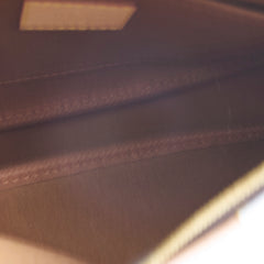 Louis Vuitton Multi Pochette Monogram Khaki Microchip