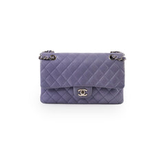 Chanel M/L Classic Flap Lambskin Gunmetal Grey