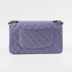 Chanel M/L Classic Flap Lambskin Gunmetal Grey
