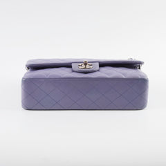 Chanel M/L Classic Flap Lambskin Gunmetal Grey