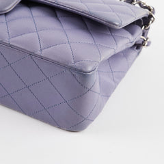 Chanel M/L Classic Flap Lambskin Gunmetal Grey