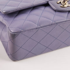 Chanel M/L Classic Flap Lambskin Gunmetal Grey