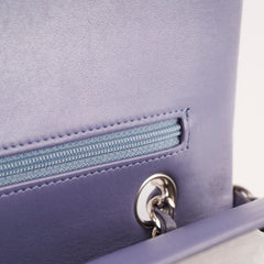 Chanel M/L Classic Flap Lambskin Gunmetal Grey
