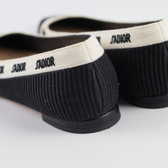 Dior J'Adior Ballerina Flats Black - Size 36