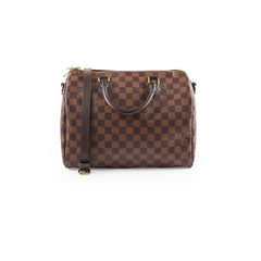 Louis Vuitton Speedy 30 Bandouliere Damier Ebene