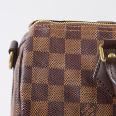 Louis Vuitton Speedy 30 Bandouliere Damier Ebene