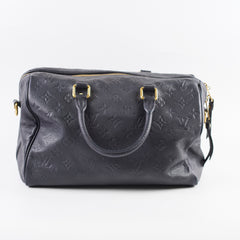Louis Vuitton Speedy 30 Empreinte Black