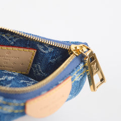 Louis Vuitton Denim Key Pouch