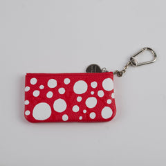 Louis Vuitton Key Case Yayoi Kusama Red