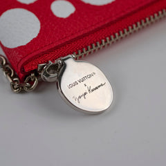 Louis Vuitton Key Case Yayoi Kusama Red