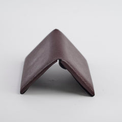Hermes Calvi Duo Compact Card Holder Rouge Sellier