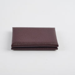 Hermes Calvi Duo Compact Card Holder Rouge Sellier