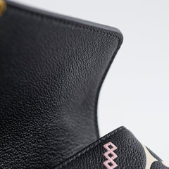 Louis Vuitton Metis Giant Broderies Leather Black