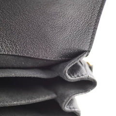 Louis Vuitton Metis Giant Broderies Leather Black