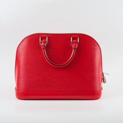 Louis Vuitton Alma PM Epi Coquelicot Red