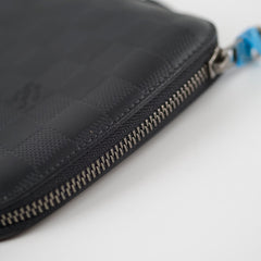 Louis Vuitton Zip Around Organizer Damier Ebene Black