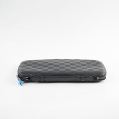 Louis Vuitton Zip Around Organizer Damier Ebene Black