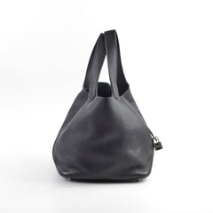 Hermes Picotin 22 Lock Bag Noir A Stamp