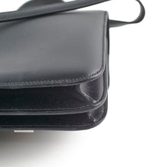 Hermes Constance Limited Edition 18 Noir Optique Veau Monsieur Enamel Hardware C stamp