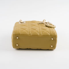 Christian Dior Mini Lady Dior Mustard