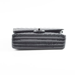 Deal of The Week - Chanel Medium/Large Double Classic Flap So Black Shoulder Bag