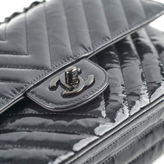 Deal of The Week - Chanel Medium/Large Double Classic Flap So Black Shoulder Bag