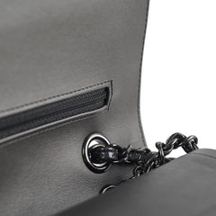 Deal of The Week - Chanel Medium/Large Double Classic Flap So Black Shoulder Bag