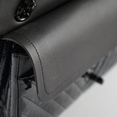 Deal of The Week - Chanel Medium/Large Double Classic Flap So Black Shoulder Bag