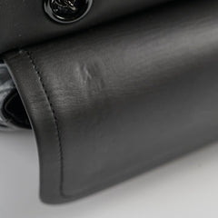 Deal of The Week - Chanel Medium/Large Double Classic Flap So Black Shoulder Bag