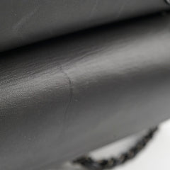 Deal of The Week - Chanel Medium/Large Double Classic Flap So Black Shoulder Bag