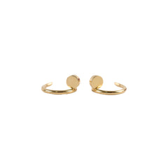 Cartier Juste un Clou hoop earrings, small model