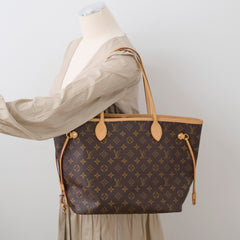 Louis Vuitton Neverfull MM Monogram Microchip