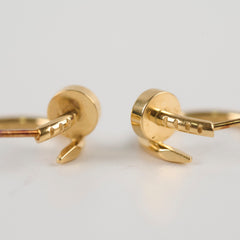 Cartier Juste un Clou hoop earrings, small model
