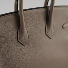 Hermes Birkin 25 Gris Asphalte Novillo Stamp D
