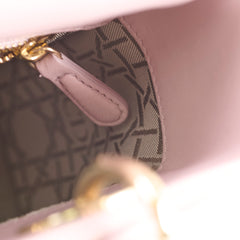 Christian Dior Small Lady Dior Lambskin Light Pink